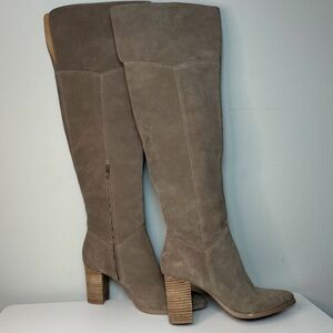 Crown Vintage Emira Over The Knee Boots in Taupe Size 9.5
